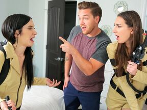 Step Sister Gets Ghost Slimed