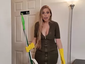 Step Mom Cleans His Hard Cock