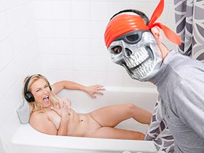 Brother pranked his sister