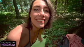 288px x 162px - Fit sister fucks brother in public forest