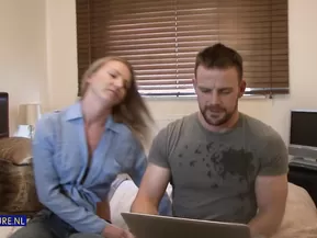 Horny Skinny MILF Alina Long Cheats on Her Husband!